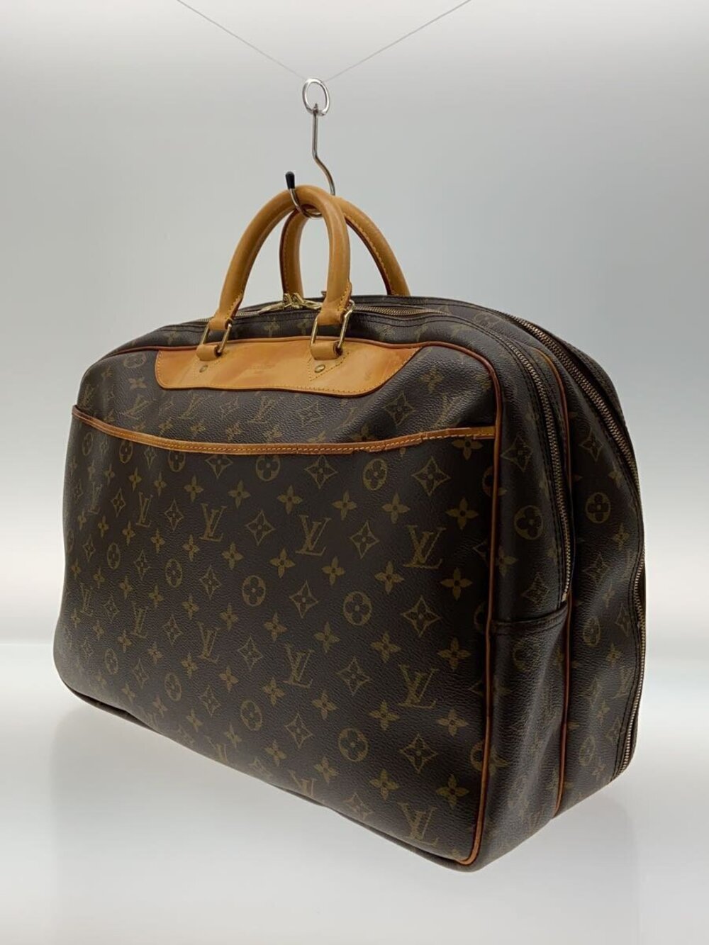 Louis Vuitton Brown Art Quatre Canvas Monogram Alize Vingt Brown